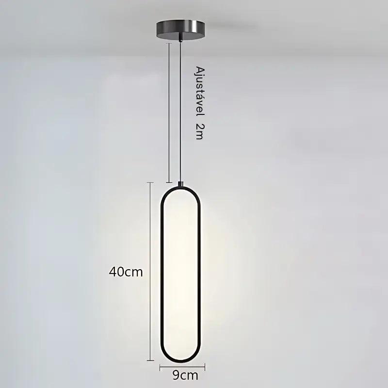 pendente oval minimalista, pendente ledluminária, pendente led, pendente led moderno , pendente minimalista, pendente, luminárias pendente, pendente na sala, pendente quarto, pendente oval,