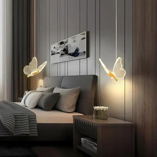 pendentes, pendentes borboletas, pendentes luminárias, pendentes em sala de jantar, pendentes para o quarto, lustre pendentes, luminaria de teto,