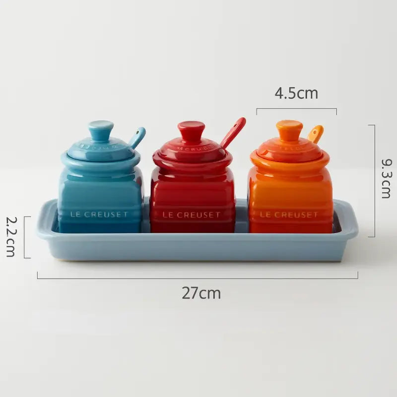 porta temperos,
pote de tempero,
potes de cerâmica com tampa,
porta condimentos,
utensílio de cozinha