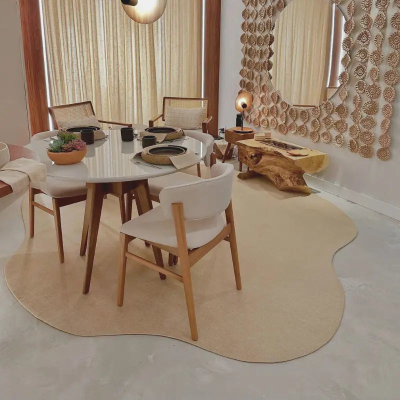 tapete decorativo para sala, tapete para sala, tapete organico sala, tapete, tapete organico, tapete irregular, tapetes organicos, tapete organico sala, tapete orgânico,