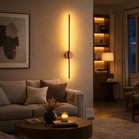 Quer renovar sua iluminação em 2026? Descubra como usar arandela de parede para criar ambientes luxuosos. Dicas para quarto, sala e área externa com estilo Lar Mary.