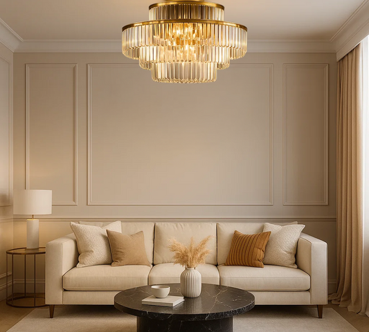 Desvendando o Lustre Perfeito: Como Transformar sua Sala