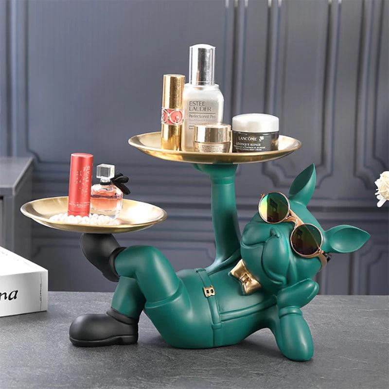 Estátua Bulldog Decorativo Francês | Decoração de Casa e