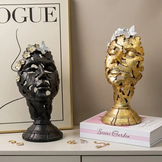 escultura decoração,	
obra e arte,
escultura para decoracao,
escultura decorativa,
estatua decorativa,	
escultura de mesa,
estatua decorativa,
arte moderna,
decoração escritorio,
escultura rosto