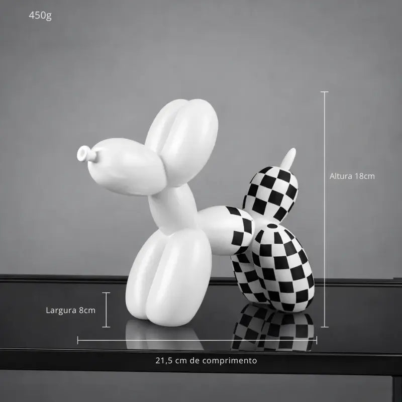 escultura decorativa
Escultura Jeff Koons dog
escultura de balão,
escultura cachorro balão, 
decoração moderna, 
escultura contemporânea,
 escultura poliresina,
 arte decorativa, 
design moderno, 
peça decorativa