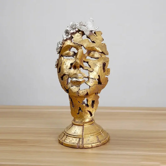 escultura decoração,	
obra e arte,
escultura para decoracao,
escultura decorativa,
estatua decorativa,	
escultura de mesa,
estatua decorativa,
arte moderna,
decoração escritorio,
escultura rosto