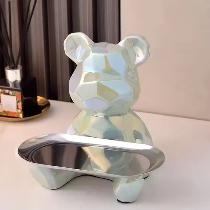 escultura urso,
Escultura Ursinho,
Escultura Ursinho Aparador,
escultura urso aparador,
decoracao de casa,
esculturas decorativa,
escultura decorativa urso,