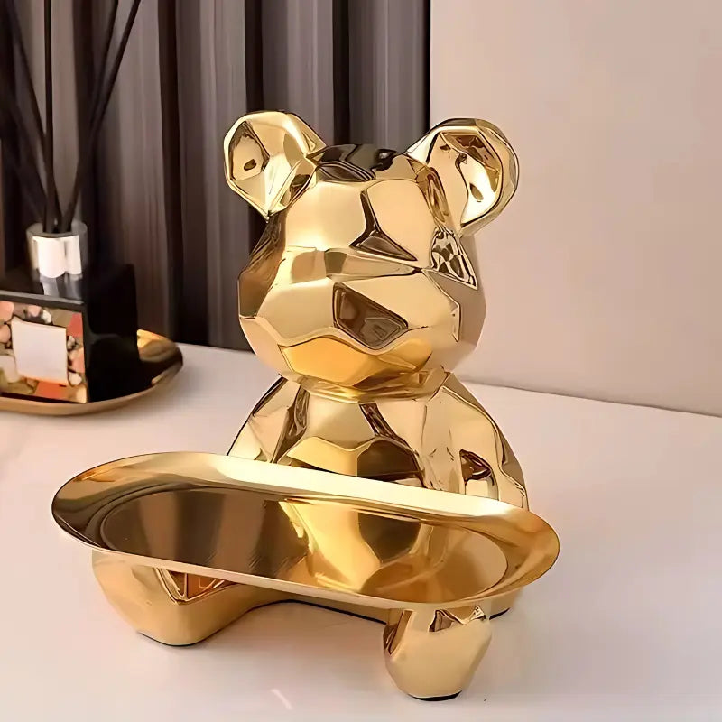 escultura urso,
Escultura Ursinho,
Escultura Ursinho Aparador,
escultura urso aparador,
decoracao de casa,
esculturas decorativa,
escultura decorativa urso,