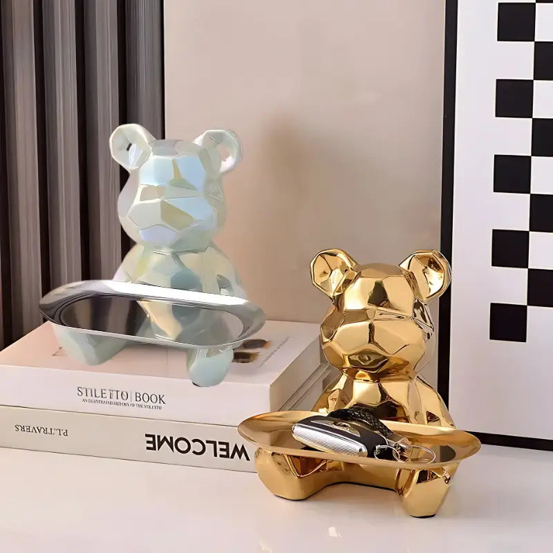 escultura urso,
Escultura Ursinho,
Escultura Ursinho Aparador,
escultura urso aparador,
decoracao de casa,
esculturas decorativa,
escultura decorativa urso,