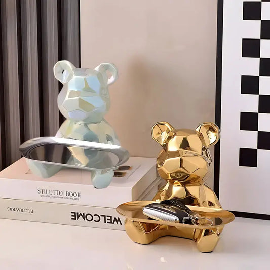 escultura urso,
Escultura Ursinho,
Escultura Ursinho Aparador,
escultura urso aparador,
decoracao de casa,
esculturas decorativa,
escultura decorativa urso,