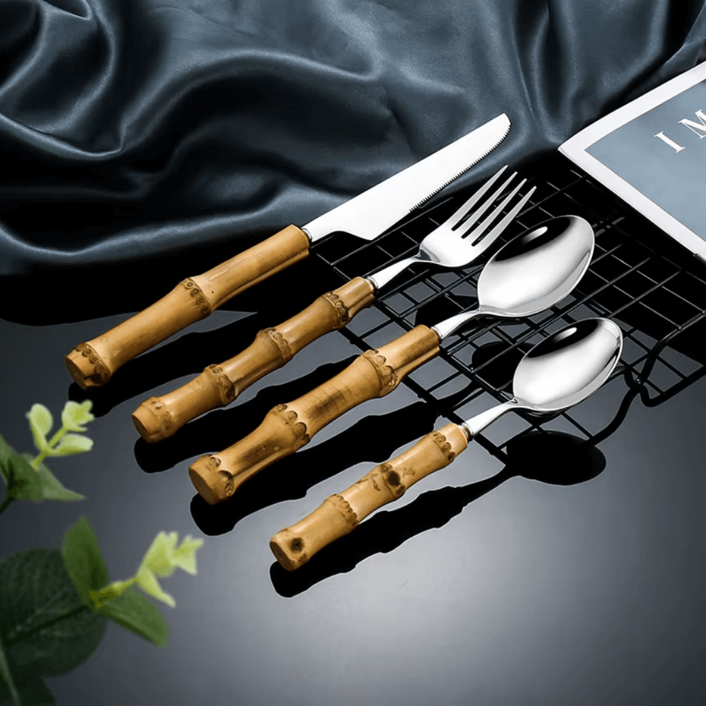 talher bambu,
talher bambu,
talheres de bambu,
jogo de talher em inox,
jogo de talheres de bambu,
talheres cabo de bambu,
talher de bambu natural