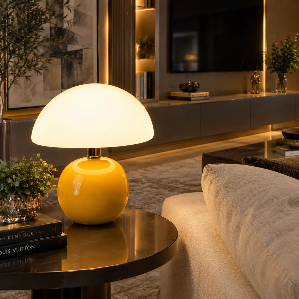 abajur de mesa,
abajur de quarto,	
abajur de mesa quarto,
abajur de mesa sala,
abajures para sala,
abajur cogumelo,
luminaria cogumelo,