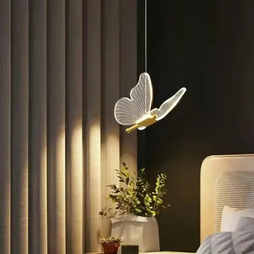 Luminaria de teto, luminaria borboleta, luminaria de teto para quarto, luminaria para sala