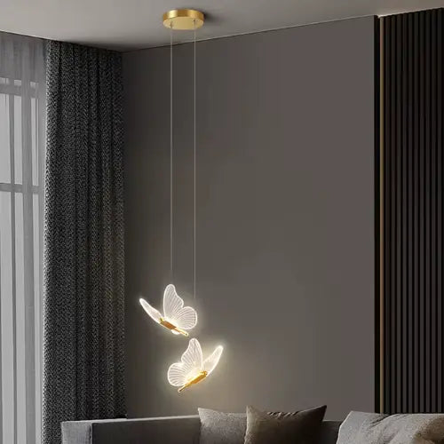 Luminária de Teto, luminária de teto para sala, luminária borboleta, pndente borboleta
