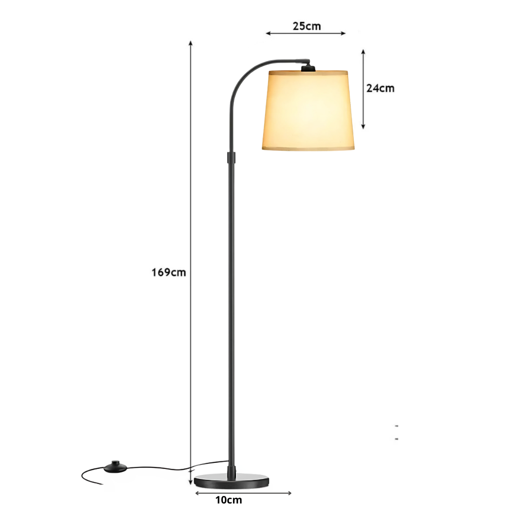 Luminária de Chão para Sala e Quarto Moderna