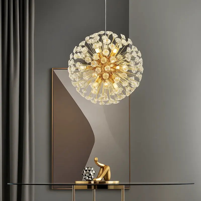 lustre dourado,
lustre para sala de jantar,
lustre pendente,
lustre para quarto,
lustre cristal,
lustre dente de leão,
