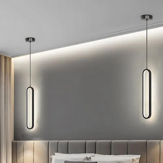  pendente oval minimalista, pendente ledluminária, pendente led, pendente led moderno	, pendente minimalista, pendente, luminárias pendente, pendente na sala, pendente quarto, pendente oval,