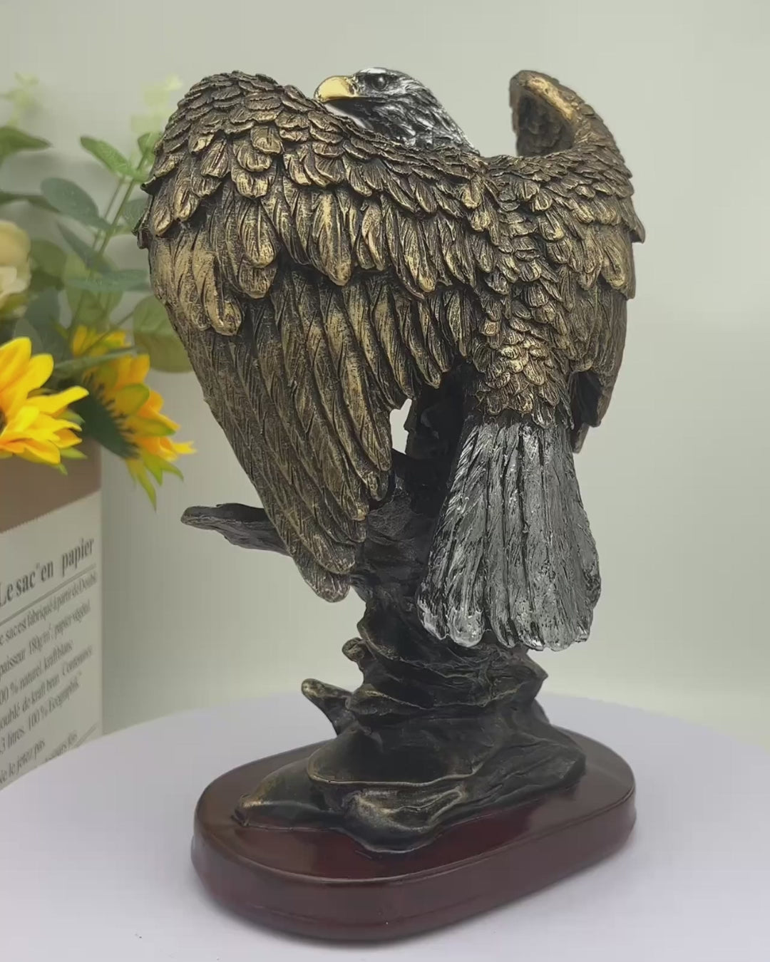 estatua de aguia, escultura aguia, estatueta de aguia, escultura decorativa, estatuas decorativas, esculturas de parede para sala, decoracao escultura,