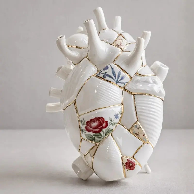 escultura coracao de vaso,
vaso coração,
vaso decorativo,
escultura coracao,
estatua decorativa,	
escultura de mesa,
estatua decorativa,
arte moderna,
obra de arte,